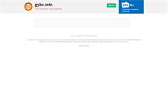 Desktop Screenshot of gybc.info
